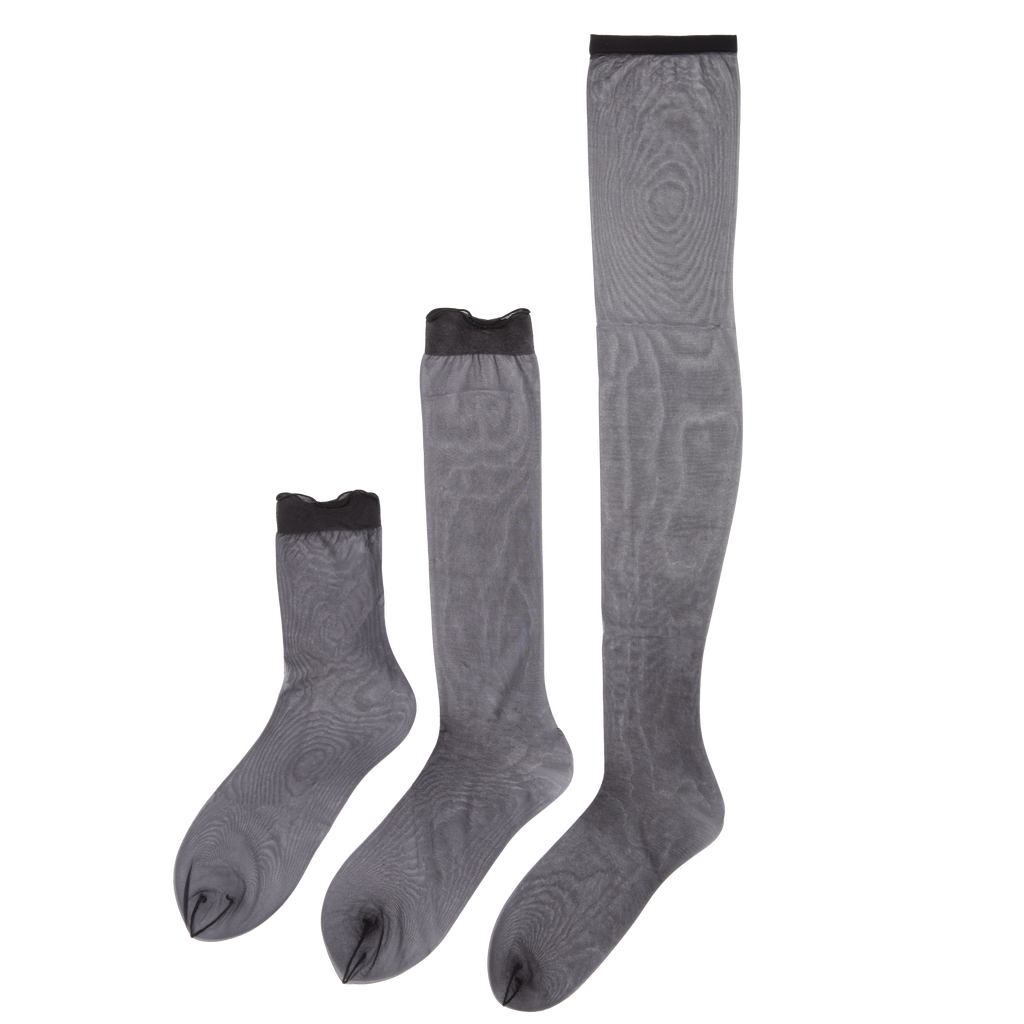 "Almost Zero" - Sheer Socks High-Density Knit