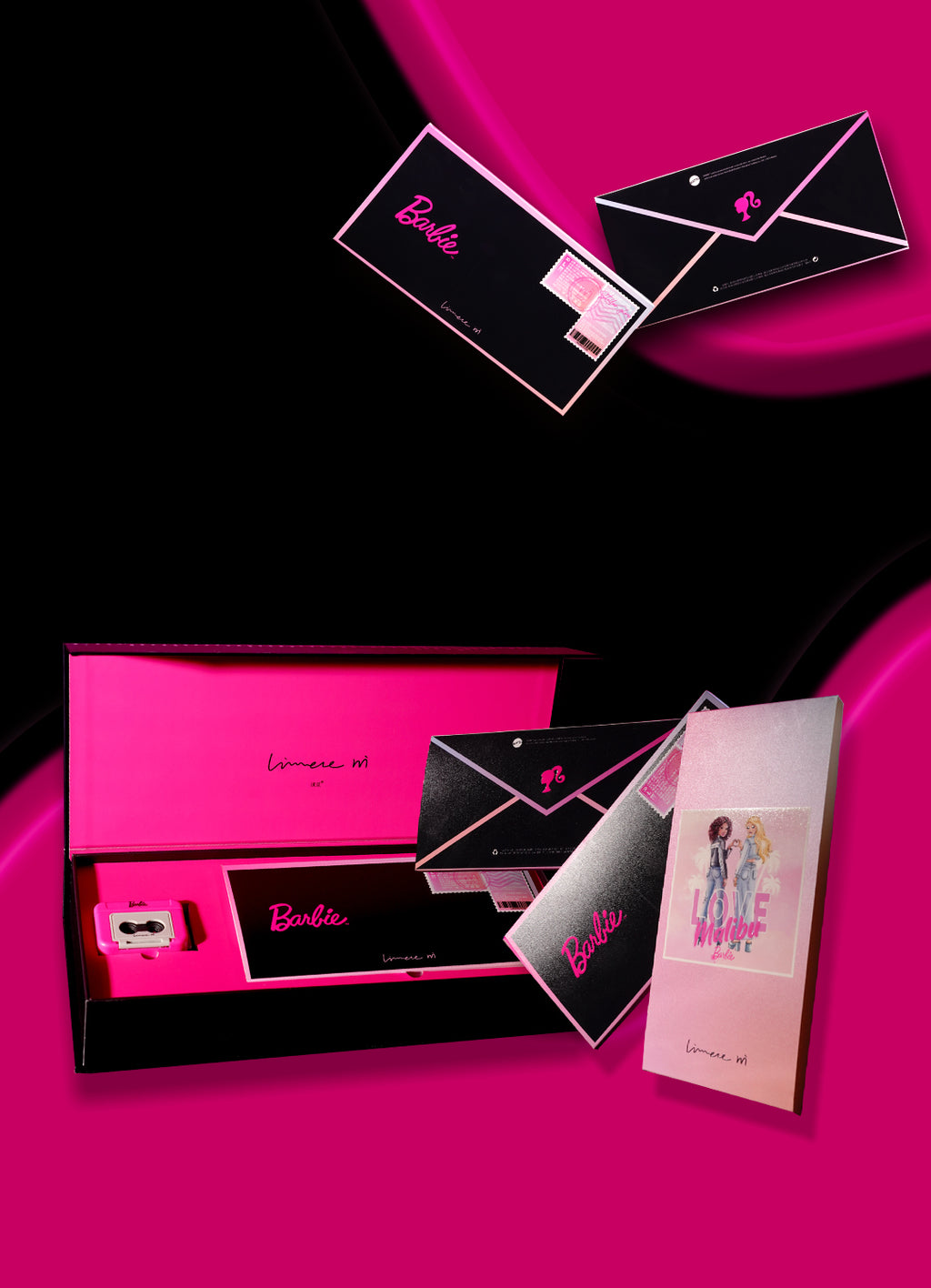 「Barbie」限定ストッキングギフトセット 3足セット＋おまけ付き