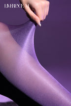 「Thor」20D 光沢ストッキング ツヤ感 シームレスクロッチ なめらか 高弾力 セクシー 春秋