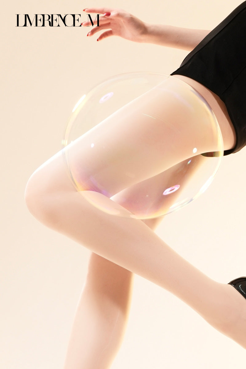 「Vanilla Jeri」5D 光沢ストッキング ツヤ感 なめらか 高弾力 伝線しにくい