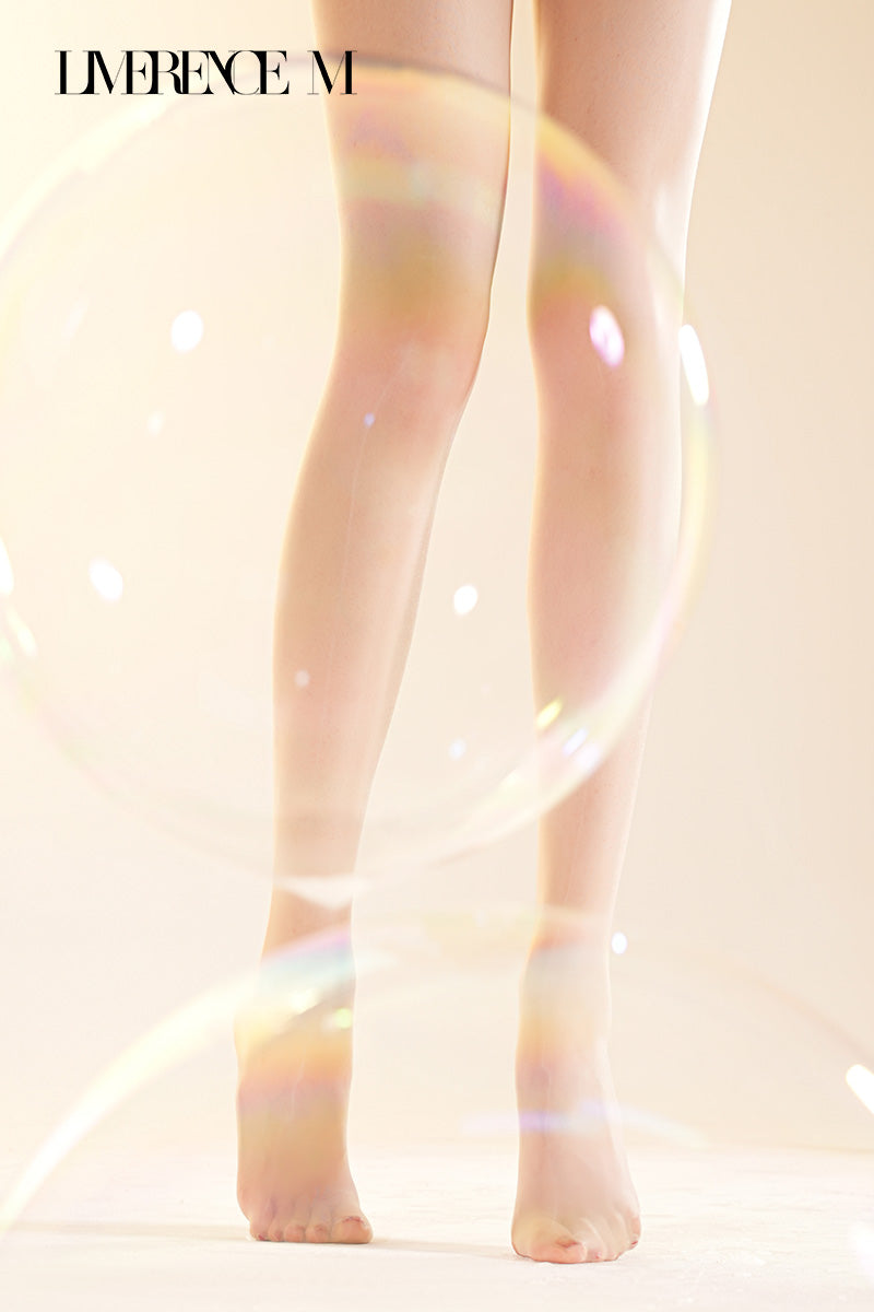 「Vanilla Jeri」5D 光沢ストッキング ツヤ感 なめらか 高弾力 伝線しにくい