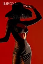 "Mist&Sheer" Mesh Dress, 2-Way Reversible (Front and Back), Sheer Mesh Cardigan, Silky, Sexy