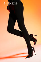 「Heat」400D 発熱タイツ 裏起毛 あったか 秋冬 防寒 保温 マットな質感 柔らか 高伸縮 男女兼用