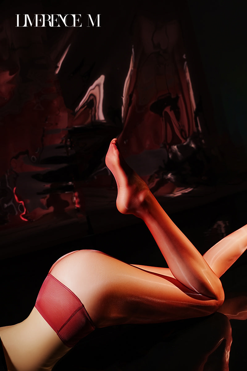 「Cherry Jeri」5D 光沢ストッキング なめらか シルキー セクシー 伝線しにくい 透け感抜群