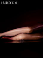 「Prism」15D オイル光沢ストッキング 多彩な輝き なめらか 一体型ウエスト ワンラインクロッチ 高弾力