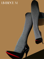 「Winter Prelude」280D&350D 裏起毛タイツ カシミヤ風 ヒップマチ付き 保温 防寒 秋冬 高伸縮