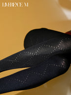 「Winter Prelude」280D&350D 裏起毛タイツ カシミヤ風 ヒップマチ付き 保温 防寒 秋冬 高伸縮