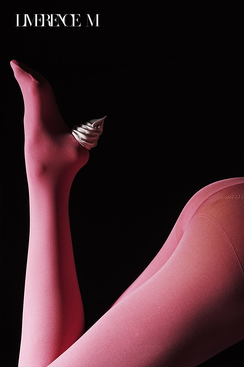 「NijiiroPro」280D ベルベット風タイツ 春秋 マット 柔らか 高伸縮