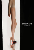 「Hikari」10D 光沢ストッキング 透け感 美脚 セクシー 光沢